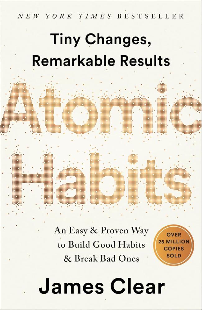 Cover of Atomic Habits by James Clear